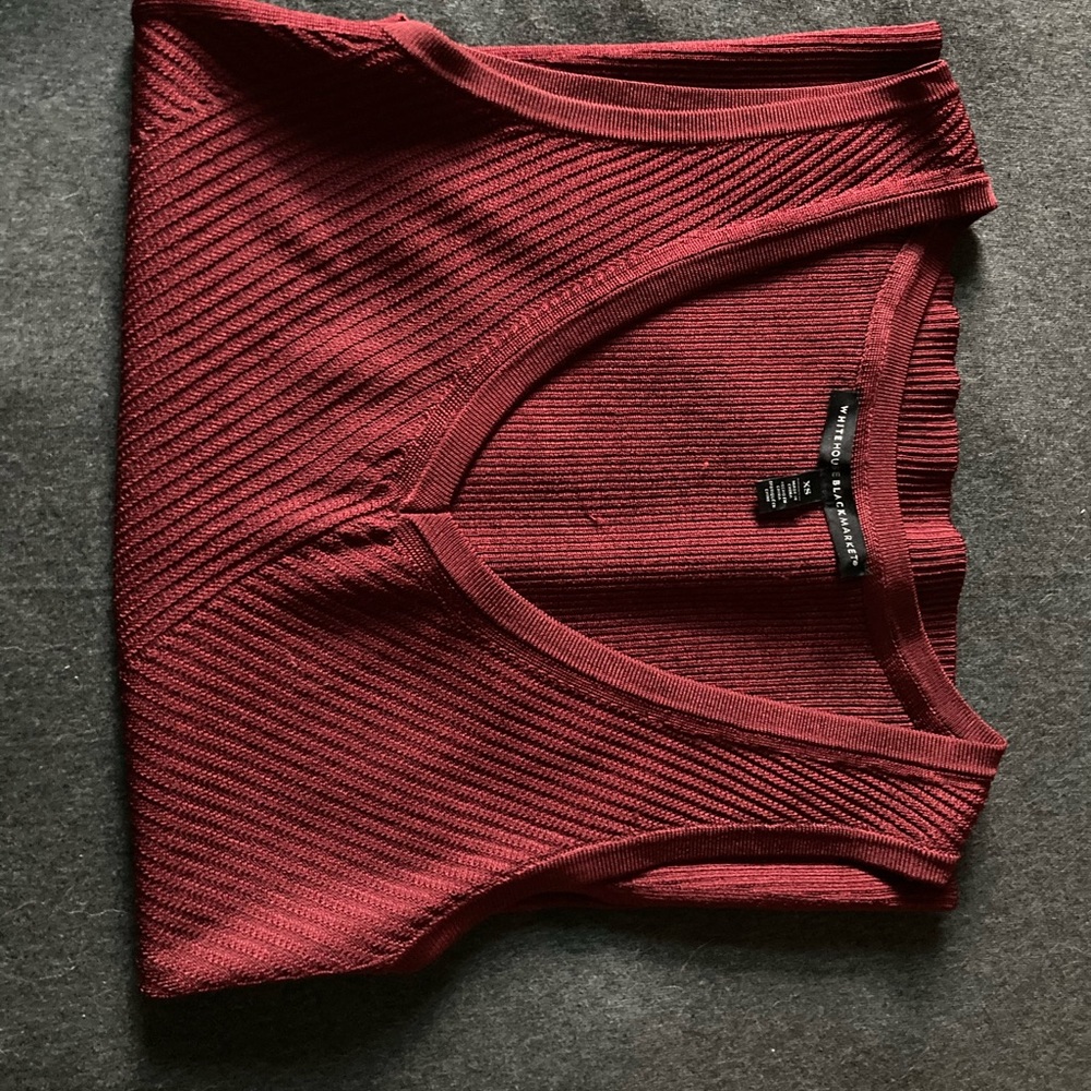 SOLD White House Black Market Sleeveless Sweater